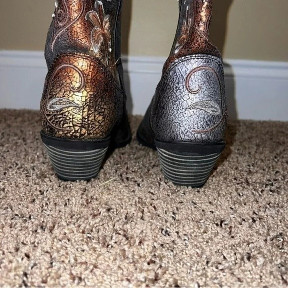 Crush by Durango Women's Rhinestone Embroidered Western Boot Size 7M ❤️ - Picture 3 of 5